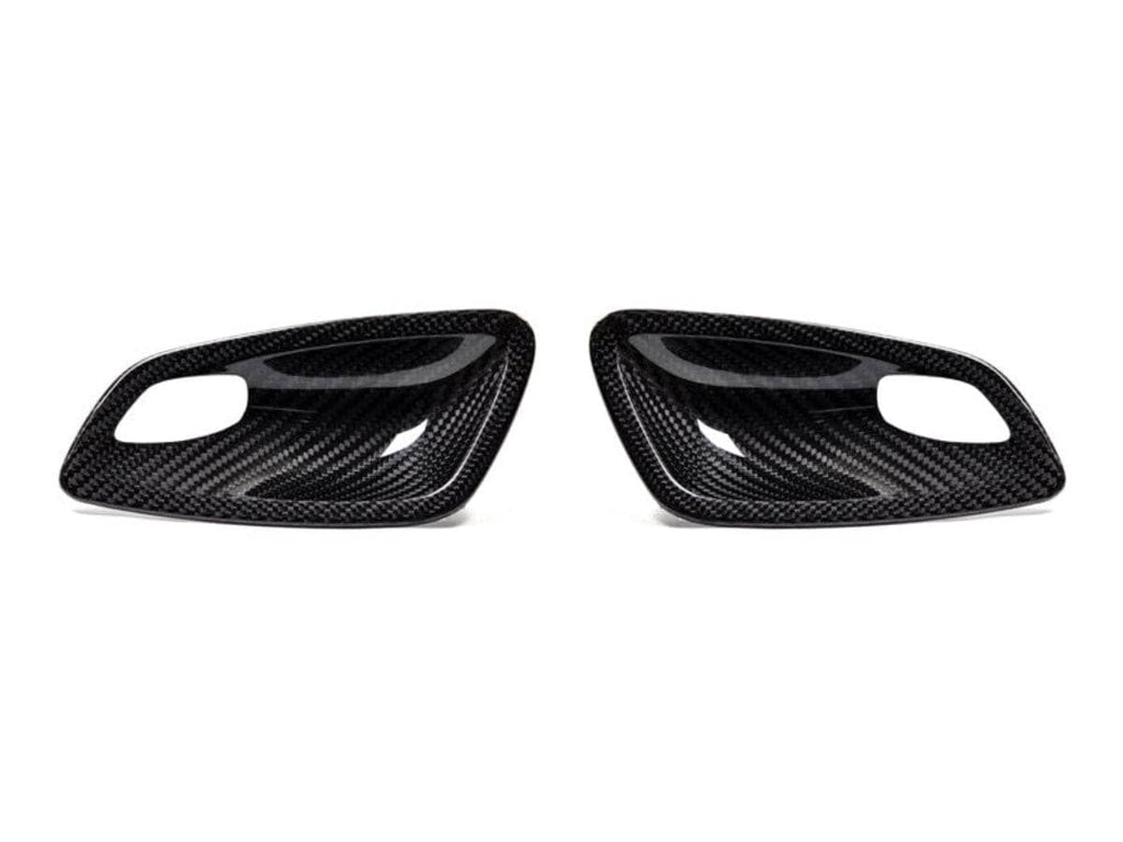 Kies-Motorsports AutoTecknic USA AutoTecknic Dry Carbon Interior Door Handle Trim Set - BMW E82 1M | 1-Series