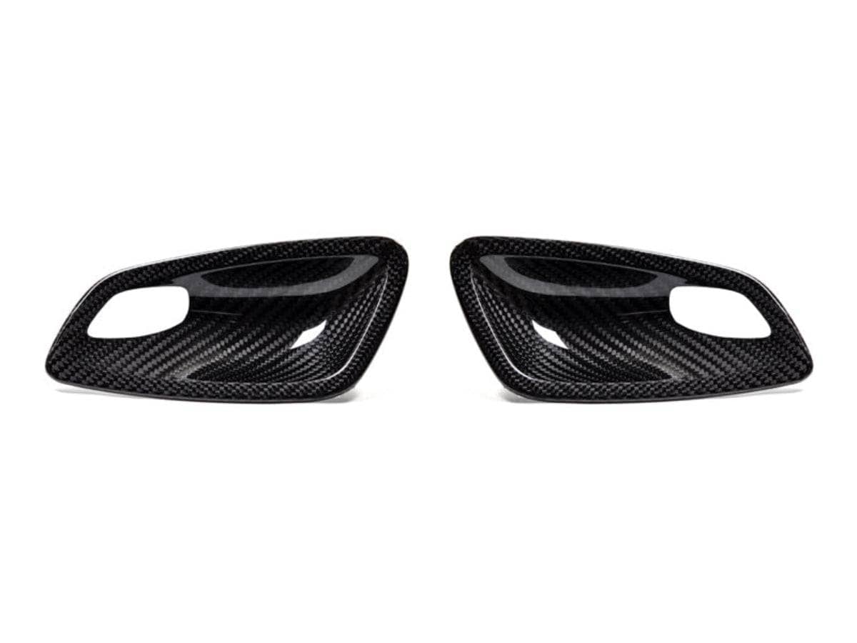Kies-Motorsports AutoTecknic USA AutoTecknic Dry Carbon Interior Door Handle Trim Set - BMW E82 1M | 1-Series