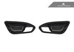 Kies-Motorsports AutoTecknic USA AutoTecknic Dry Carbon Interior Door Handle Trim Set - BMW F87 M2 | F22 2-Series | F20 1-Series