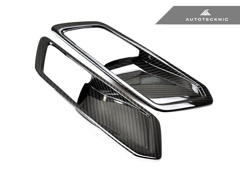 Kies-Motorsports AutoTecknic USA AutoTecknic Dry Carbon Interior Door Handle Trim Set - G20 3-Series