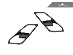 Kies-Motorsports AutoTecknic USA AutoTecknic Dry Carbon Interior Door Handle Trim Set - G20 3-Series