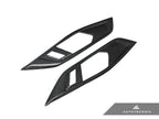 Kies-Motorsports AutoTecknic USA AutoTecknic Dry Carbon Interior Door Handle Trim Set - G82/ G83 M4