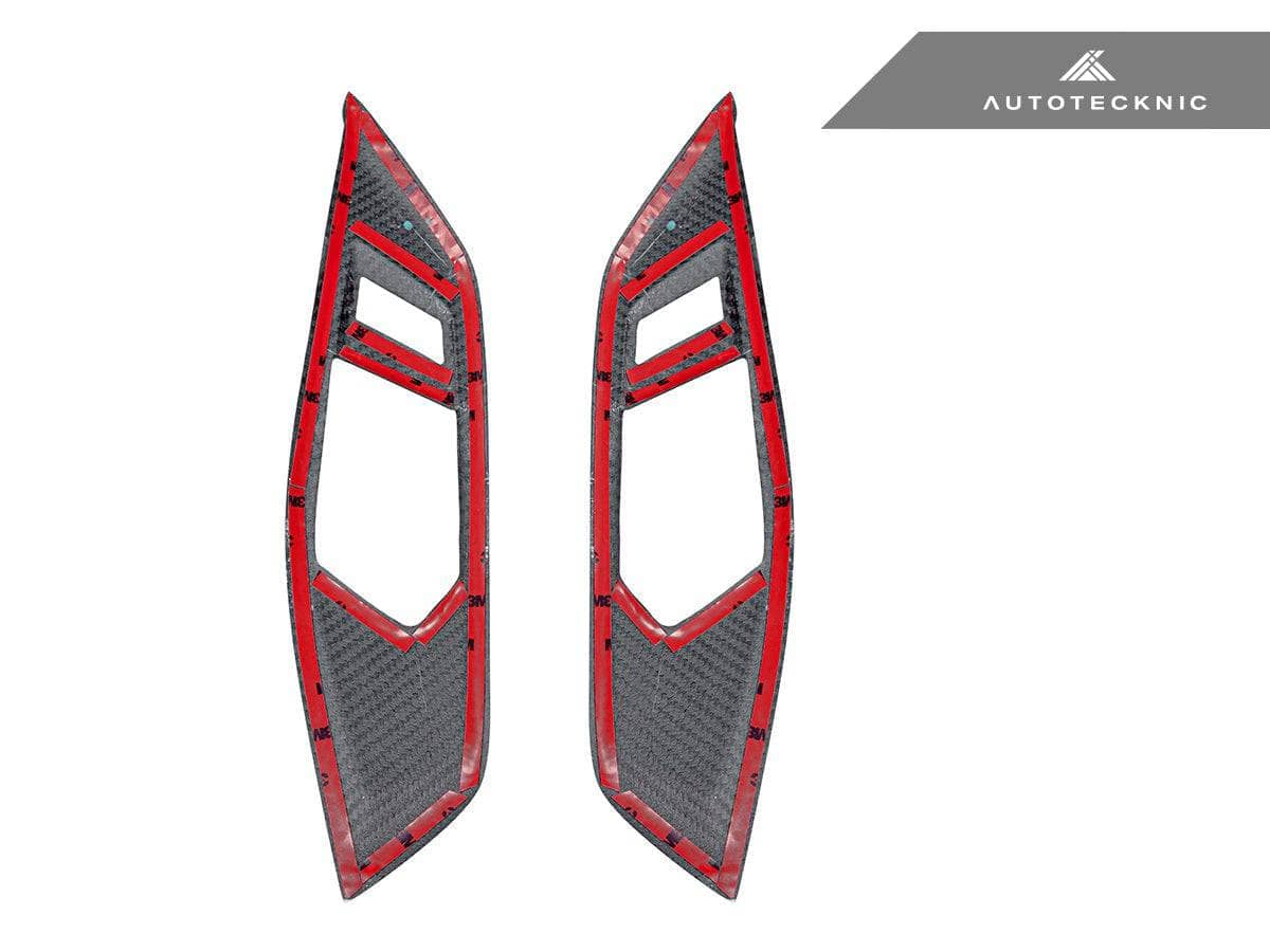 Kies-Motorsports AutoTecknic USA AutoTecknic Dry Carbon Interior Door Handle Trim Set - G82/ G83 M4