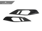 Kies-Motorsports AutoTecknic USA AutoTecknic Dry Carbon Interior Door Handle Trim Set - G82/ G83 M4