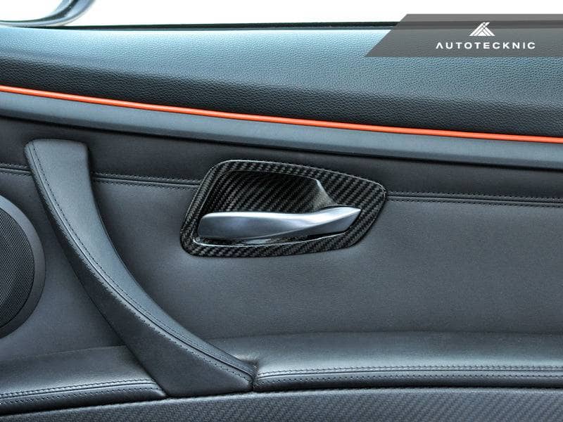 AutoTecknic Dry Carbon Interior Door Handle Trims - BMW E92 3-Series & M3 | E93 3-Series & M3 Secondary image