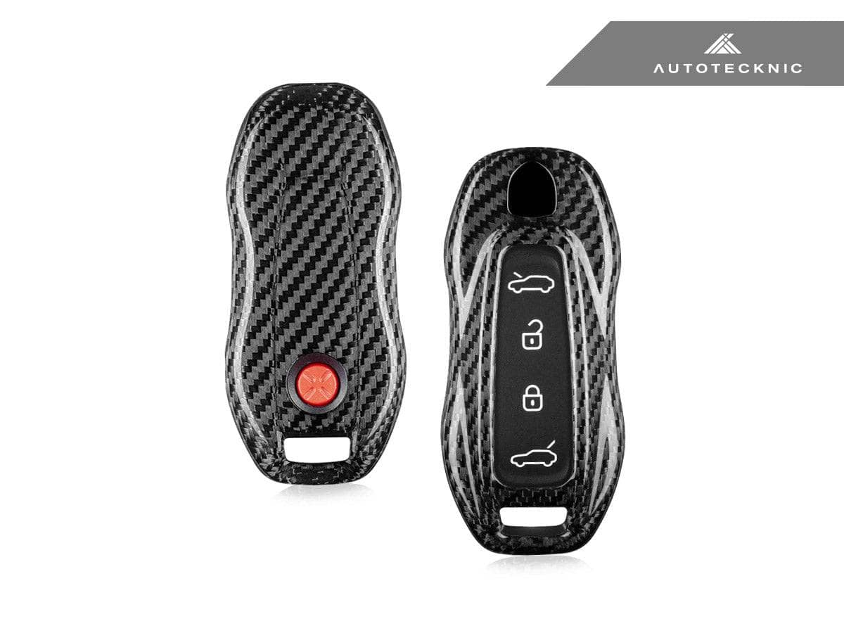 Kies-Motorsports AutoTecknic USA AutoTecknic Dry Carbon Key Remote Trim - Porsche Macan EV 2024-Up
