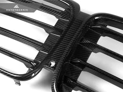 Kies-Motorsports AutoTecknic USA AutoTecknic Dry Carbon M-Inspired Front Grille - G05 X5 LCI G05 X5 LCI 2024-Up