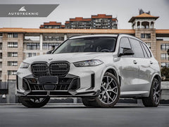 Kies-Motorsports AutoTecknic USA AutoTecknic Dry Carbon M-Inspired Front Grille - G05 X5 LCI G05 X5 LCI 2024-Up