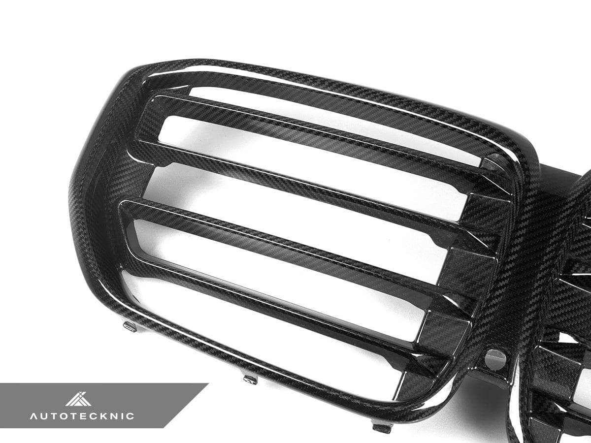 Kies-Motorsports AutoTecknic USA AutoTecknic Dry Carbon M-Inspired Front Grille - G05 X5 LCI G05 X5 LCI 2024-Up