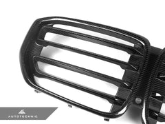Kies-Motorsports AutoTecknic USA AutoTecknic Dry Carbon M-Inspired Front Grille - G05 X5 LCI G05 X5 LCI 2024-Up