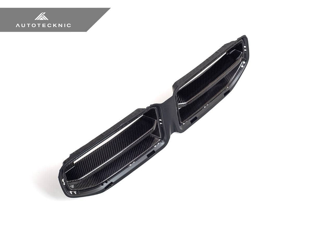 Kies-Motorsports AutoTecknic USA AutoTecknic Dry Carbon Motorsport Front Grille - G87 M2 Carbon Fiber - Gloss Finish