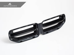 Kies-Motorsports AutoTecknic USA AutoTecknic Dry Carbon Motorsport Front Grille - G87 M2 Carbon Fiber - Gloss Finish