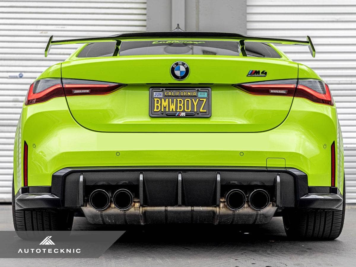 Kies-Motorsports AutoTecknic USA AutoTecknic Dry Carbon Motorsport Rear Spoiler - G80 M3 | G82 M4
