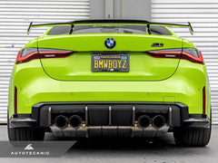 Kies-Motorsports AutoTecknic USA AutoTecknic Dry Carbon Motorsport Rear Spoiler - G80 M3 | G82 M4