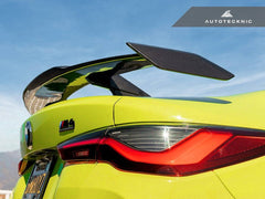 Kies-Motorsports AutoTecknic USA AutoTecknic Dry Carbon Motorsport Rear Spoiler - G80 M3 | G82 M4