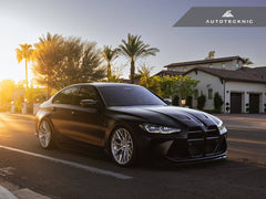 Kies-Motorsports AutoTecknic USA AutoTecknic Dry Carbon Motorsport V1 Front Grille Set - G80 M3 | G82/ G83 M4