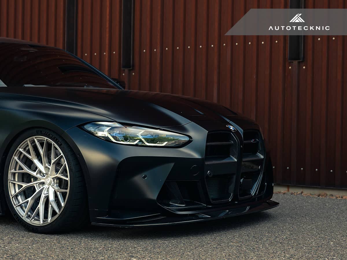 AutoTecknic Dry Carbon Motorsport V1 Front Grille Set - BMW G80 M3 | G82/ G83 M4 Secondary image
