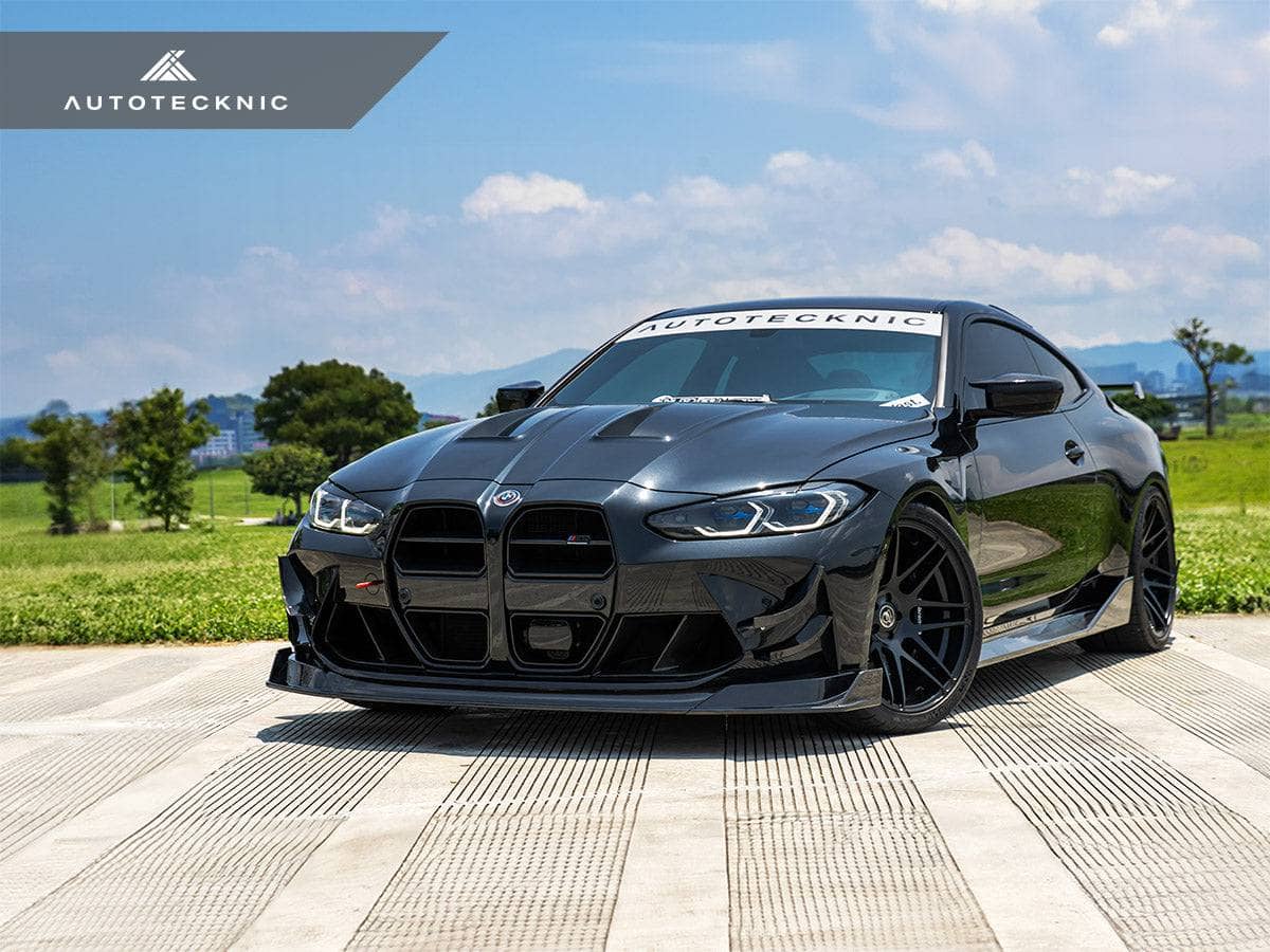 Kies-Motorsports AutoTecknic USA AutoTecknic Dry Carbon Motorsports Front Aero Lip - G80 M3 | G82/ G83 M4