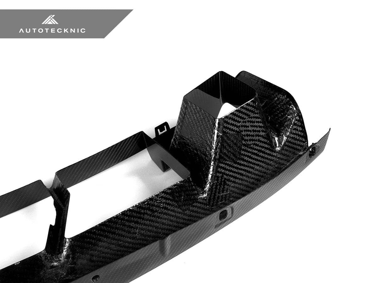 Kies-Motorsports AutoTecknic USA AutoTecknic Dry Carbon OEM-Spec Center Bumper Trim - G87 M2