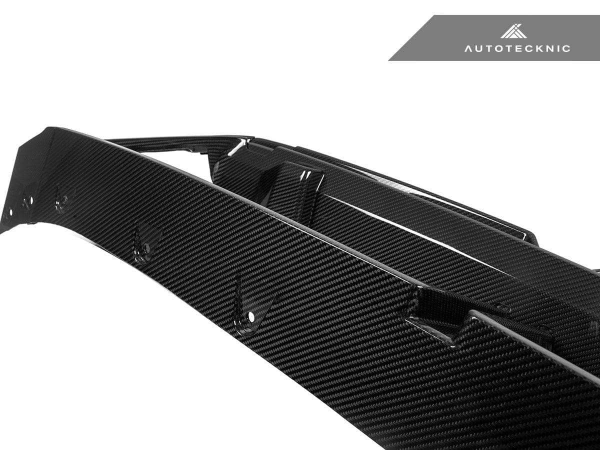 Kies-Motorsports AutoTecknic USA AutoTecknic Dry Carbon OEM-Spec Center Bumper Trim - G90/ G99 M5