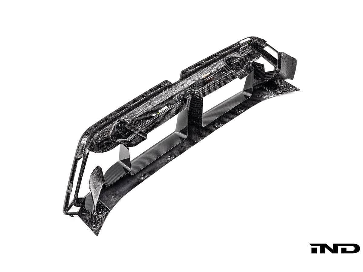 Kies-Motorsports AutoTecknic USA AutoTecknic Dry Carbon OEM-Spec Center Bumper Trim - G90/ G99 M5