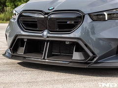 Kies-Motorsports AutoTecknic USA AutoTecknic Dry Carbon OEM-Spec Center Bumper Trim - G90/ G99 M5