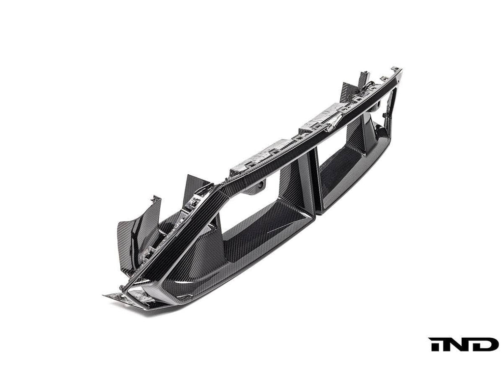 Kies-Motorsports AutoTecknic USA AutoTecknic Dry Carbon OEM-Spec Center Bumper Trim - G90/ G99 M5
