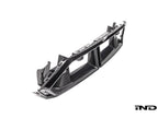 Kies-Motorsports AutoTecknic USA AutoTecknic Dry Carbon OEM-Spec Center Bumper Trim - G90/ G99 M5