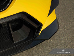 Kies-Motorsports AutoTecknic USA AutoTecknic Dry Carbon OEM-Spec Center Bumper Trim - G90/ G99 M5