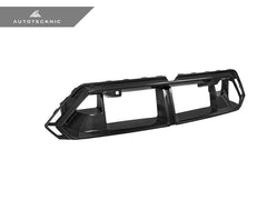 Kies-Motorsports AutoTecknic USA AutoTecknic Dry Carbon OEM-Spec Center Bumper Trim - G90/ G99 M5