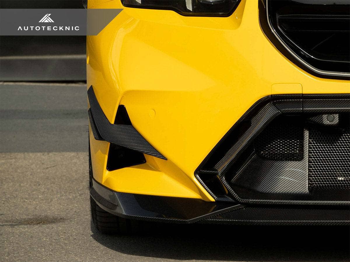 Kies-Motorsports AutoTecknic USA AutoTecknic Dry Carbon OEM-Spec Center Bumper Trim - G90/ G99 M5
