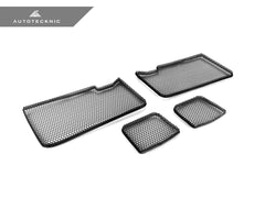 Kies-Motorsports AutoTecknic USA AutoTecknic Dry Carbon OEM-Spec Center Bumper Trim - G90/ G99 M5 Yes - Add Honeycomb Mesh Grille Kit
