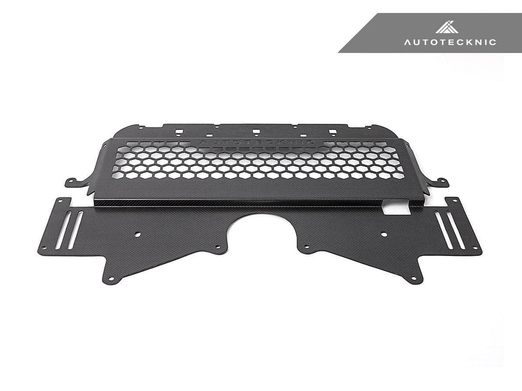 Kies-Motorsports AutoTecknic USA AutoTecknic Dry Carbon Oil Cooler Guard - G87 M2 | G80 M3 | G82/ G83 M4