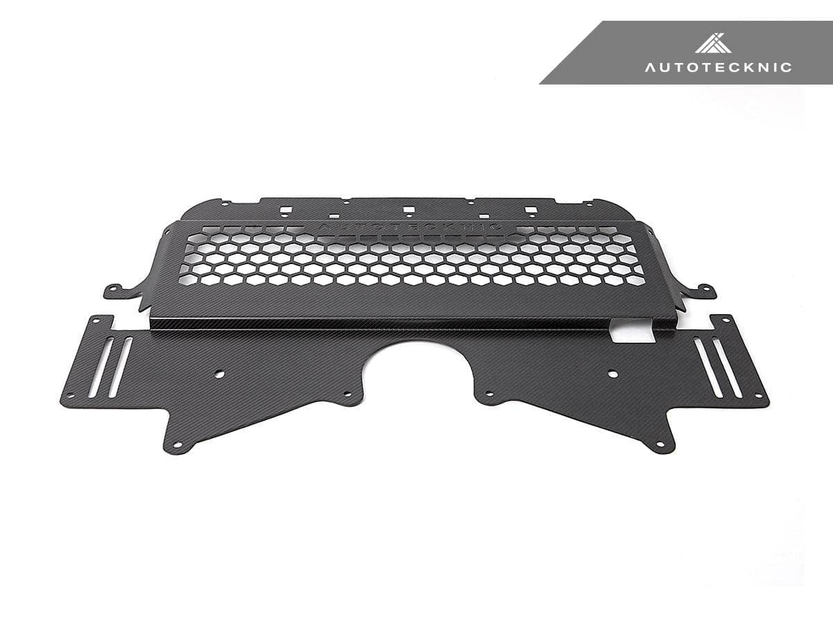 Kies-Motorsports AutoTecknic USA AutoTecknic Dry Carbon Oil Cooler Guard - G87 M2 | G80 M3 | G82/ G83 M4