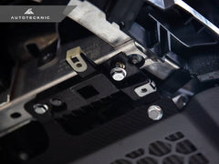 Kies-Motorsports AutoTecknic USA AutoTecknic Dry Carbon Oil Cooler Guard - G87 M2 | G80 M3 | G82/ G83 M4