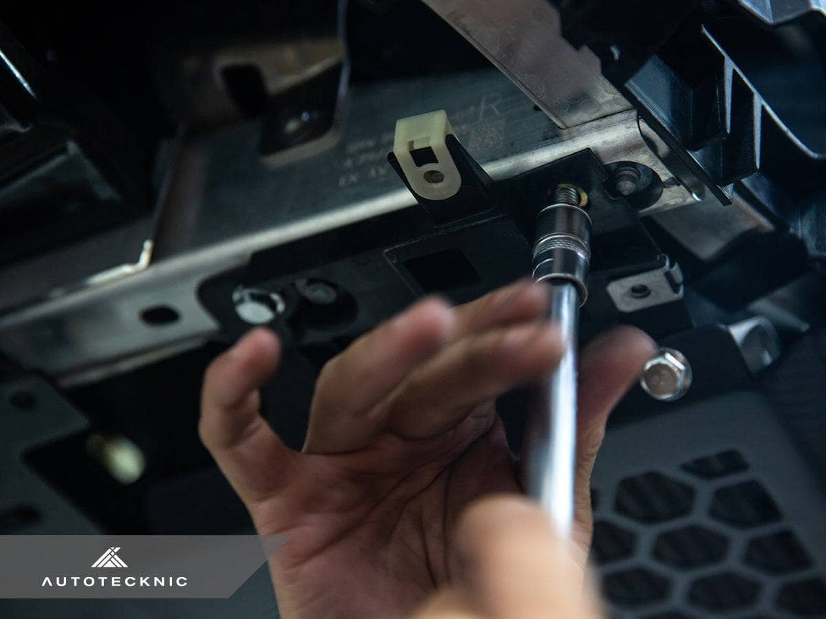 Kies-Motorsports AutoTecknic USA AutoTecknic Dry Carbon Oil Cooler Guard - G87 M2 | G80 M3 | G82/ G83 M4