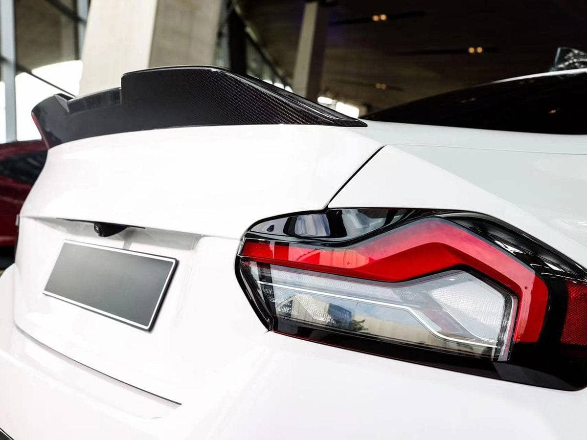 AutoTecknic Dry Carbon Performance Trunk Spoiler - BMW G42 2-Series Secondary image