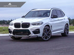 Kies-Motorsports AutoTecknic USA AutoTecknic Dry Carbon Performante Aero Splitter & Center Lip Set - BMW F97 X3M | F98 X4M