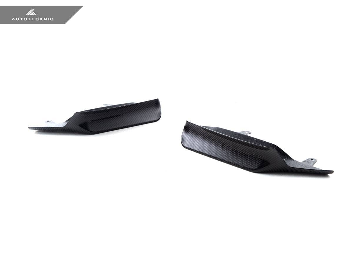 Kies-Motorsports AutoTecknic USA AutoTecknic Dry Carbon Performante Aero Splitter & Center Lip Set - F97 X3M | F98 X4M