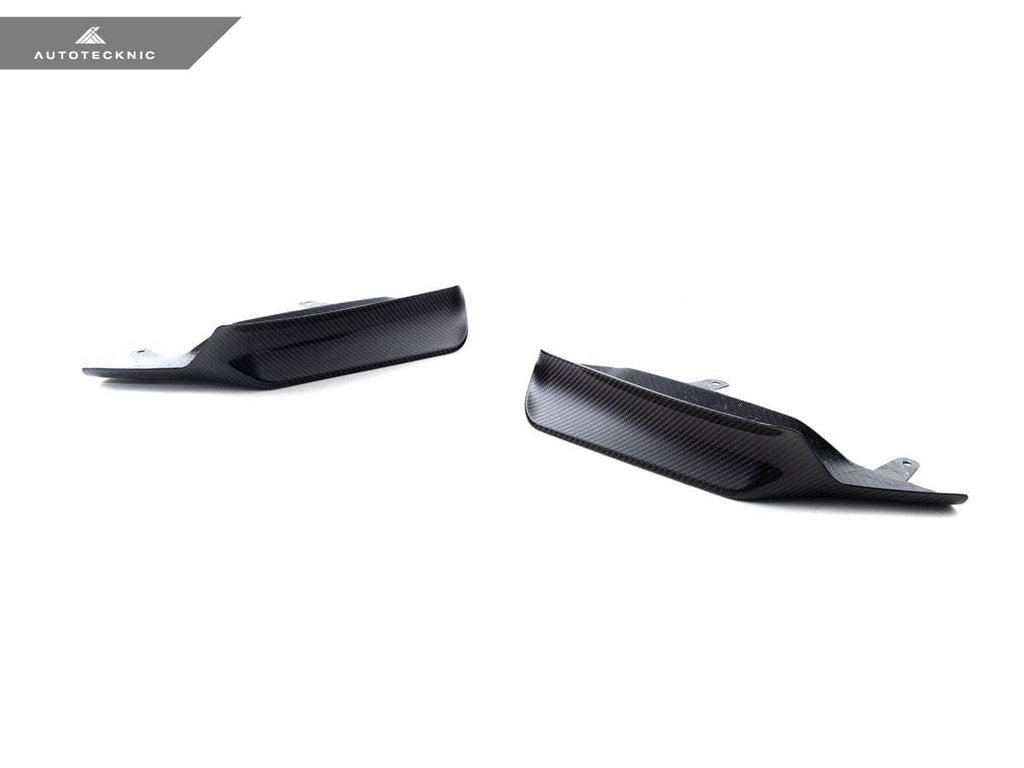 Kies-Motorsports AutoTecknic USA AutoTecknic Dry Carbon Performante Aero Splitter & Center Lip Set - F97 X3M | F98 X4M