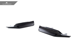 Kies-Motorsports AutoTecknic USA AutoTecknic Dry Carbon Performante Aero Splitter & Center Lip Set - F97 X3M | F98 X4M
