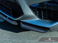 Kies-Motorsports AutoTecknic USA AutoTecknic Dry Carbon Performante Aero Splitter & Center Lip Set - F97 X3M | F98 X4M