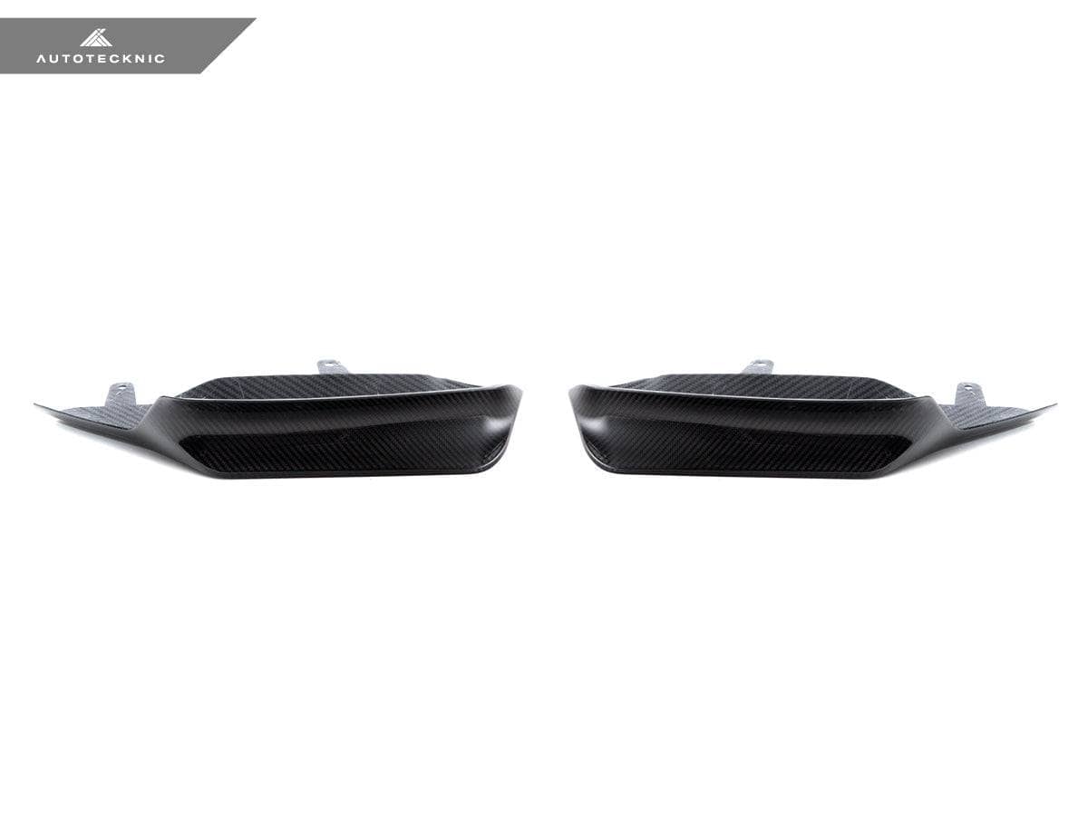 Kies-Motorsports AutoTecknic USA AutoTecknic Dry Carbon Performante Aero Splitter & Center Lip Set - F97 X3M | F98 X4M