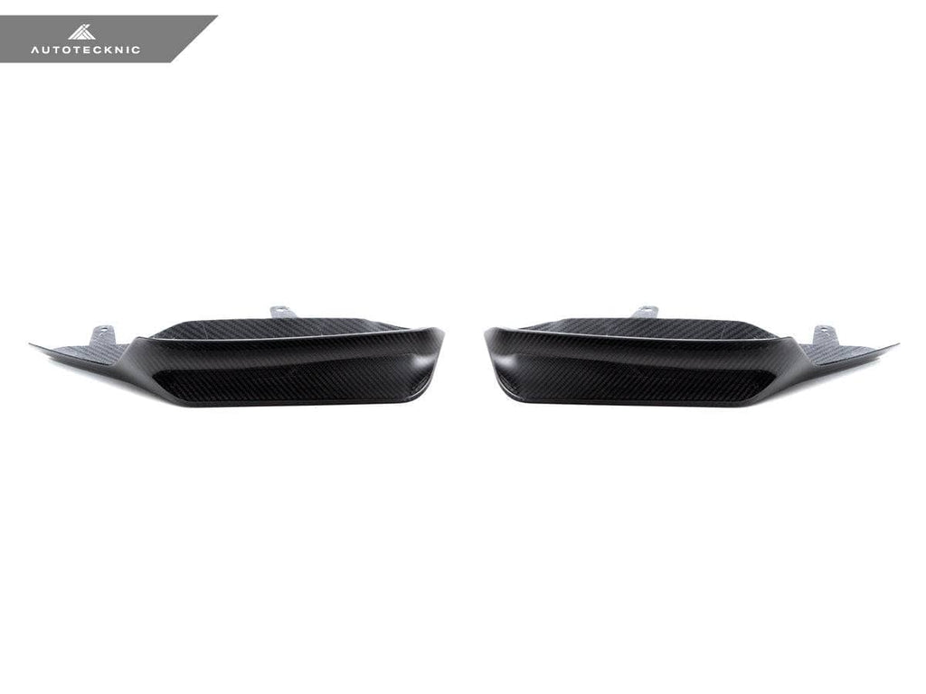 Kies-Motorsports AutoTecknic USA AutoTecknic Dry Carbon Performante Aero Splitter & Center Lip Set - F97 X3M | F98 X4M