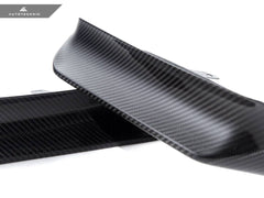 Kies-Motorsports AutoTecknic USA AutoTecknic Dry Carbon Performante Aero Splitter & Center Lip Set - F97 X3M | F98 X4M