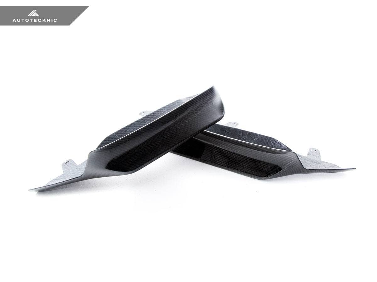 Kies-Motorsports AutoTecknic USA AutoTecknic Dry Carbon Performante Aero Splitter & Center Lip Set - F97 X3M | F98 X4M