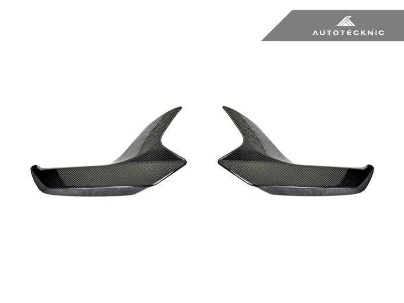 Kies-Motorsports AutoTecknic USA AutoTecknic Dry Carbon Performante Aero Splitters - F87 M2 Competition