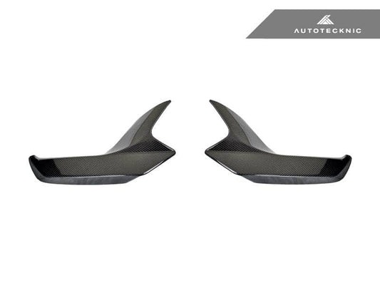 Kies-Motorsports AutoTecknic USA AutoTecknic Dry Carbon Performante Aero Splitters - F87 M2 Competition