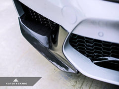 Kies-Motorsports AutoTecknic USA AutoTecknic Dry Carbon Performante Aero Splitters - F90 M5
