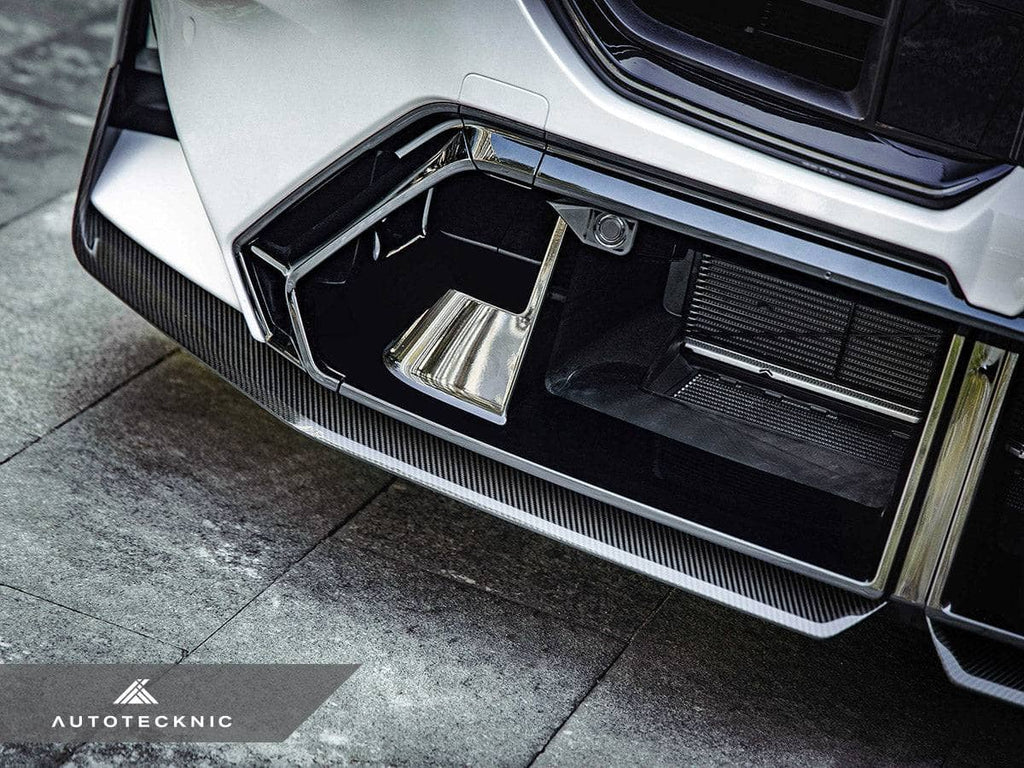 Kies-Motorsports AutoTecknic USA AutoTecknic Dry Carbon Performante Front Lip Set - G90/ G99 M5
